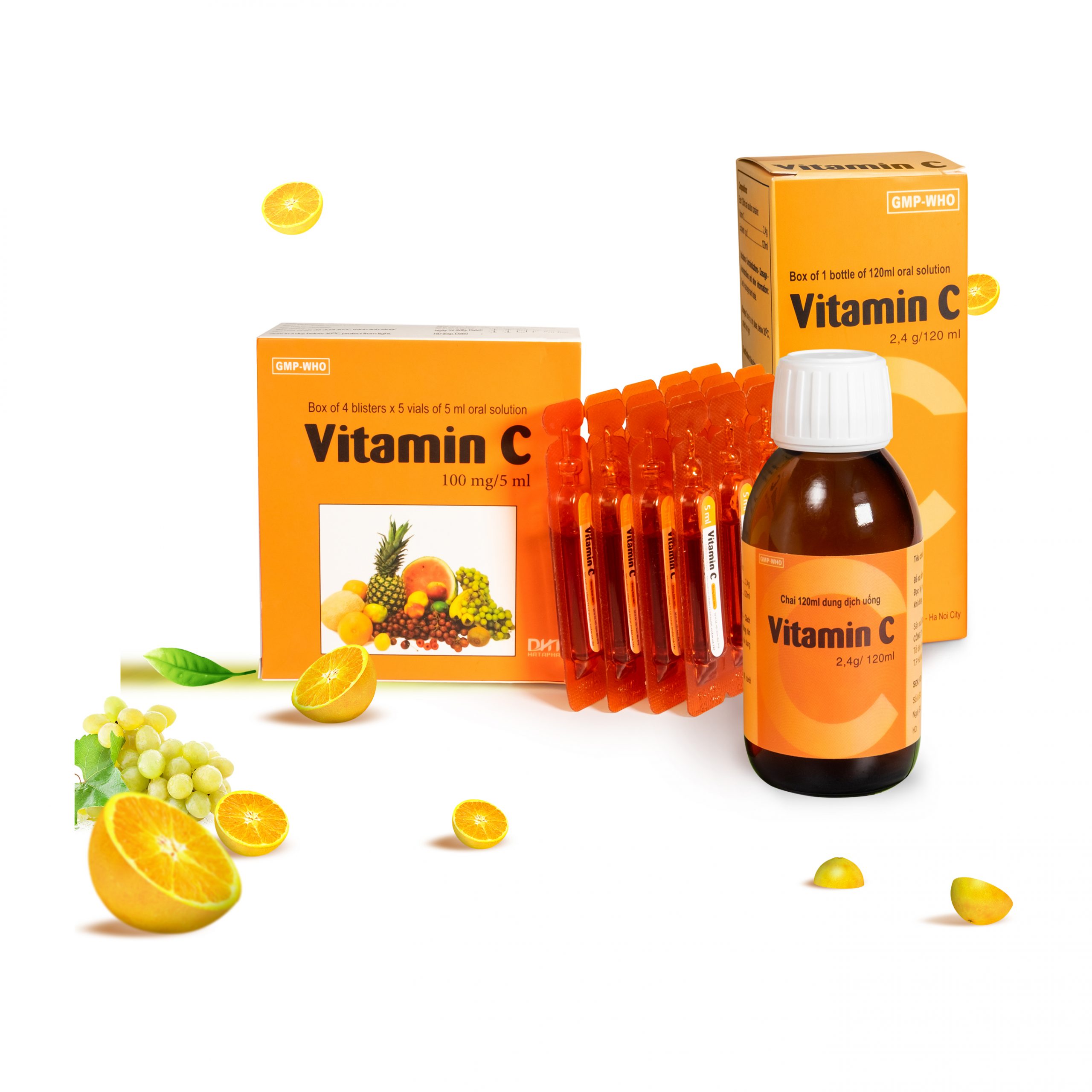 How does vitamin C support the body in boosting the immune system?
